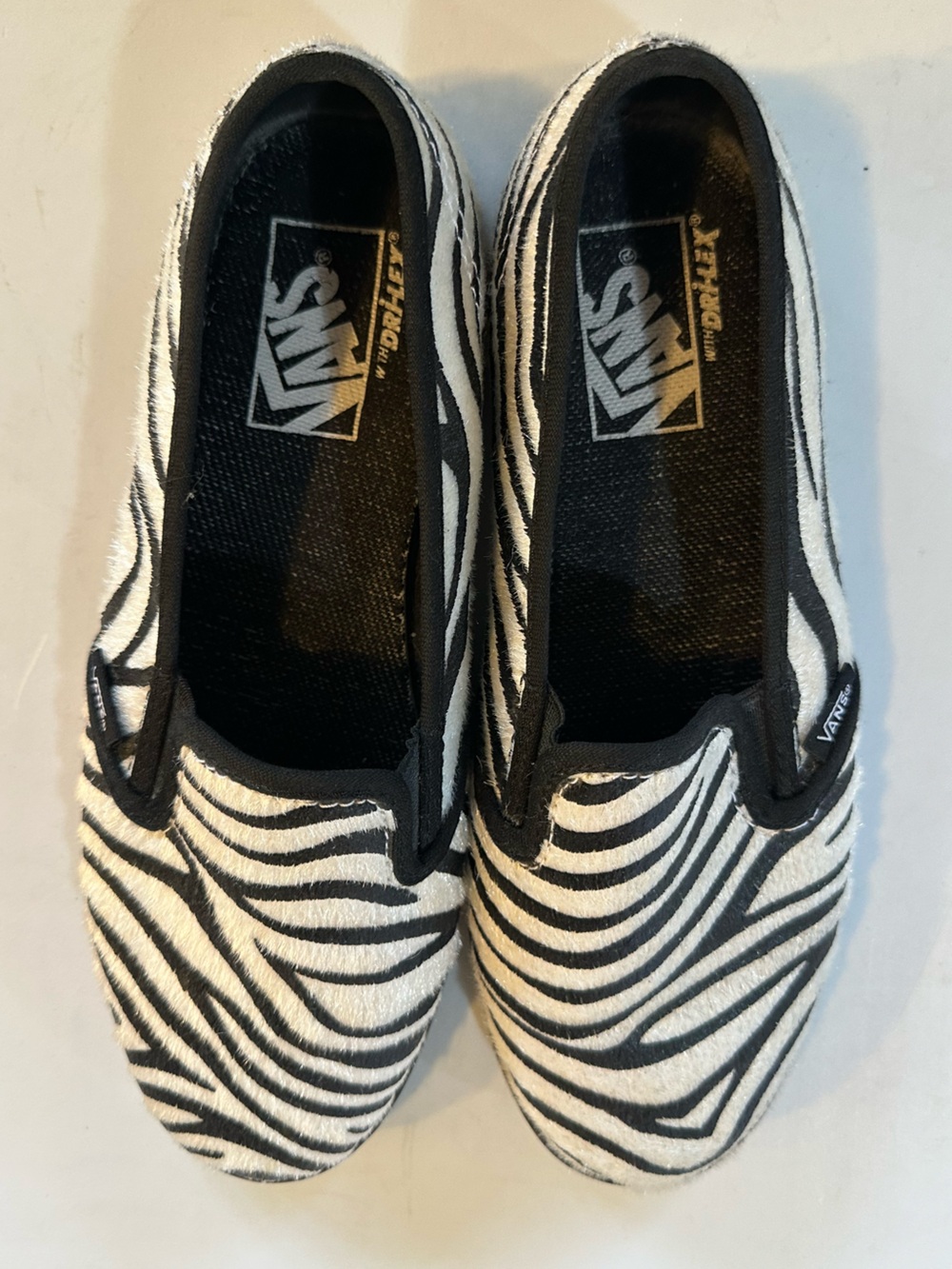 Vans Zebra Print Flats 8W